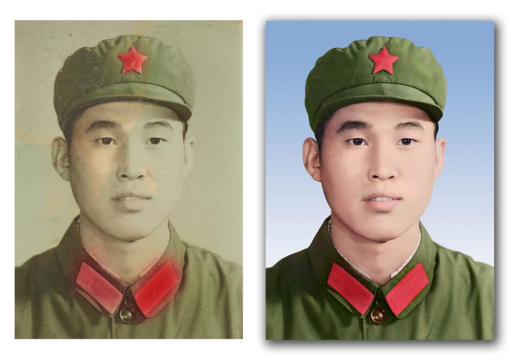 东郊镇破损照片修复-18